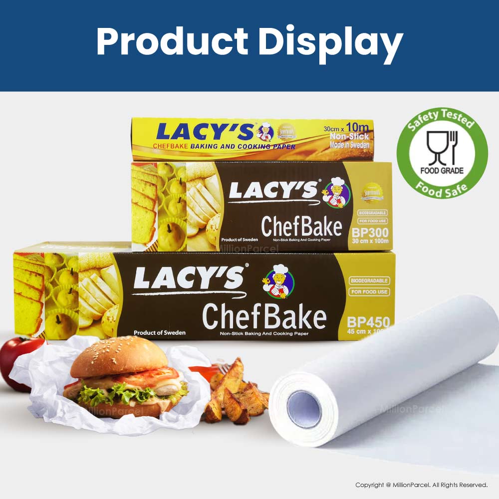 Lacy’s Chefbake Baking Paper (Silicon)