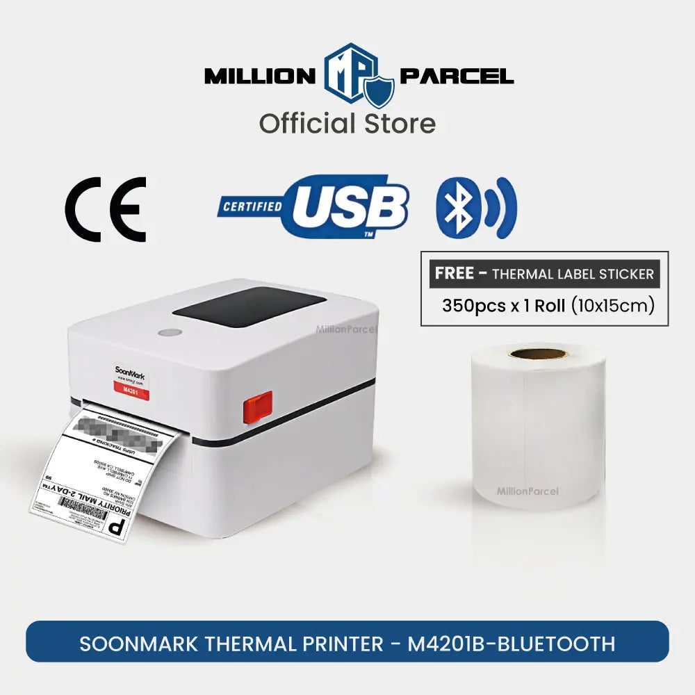 SoonMark Thermal Printer - MillionParcel