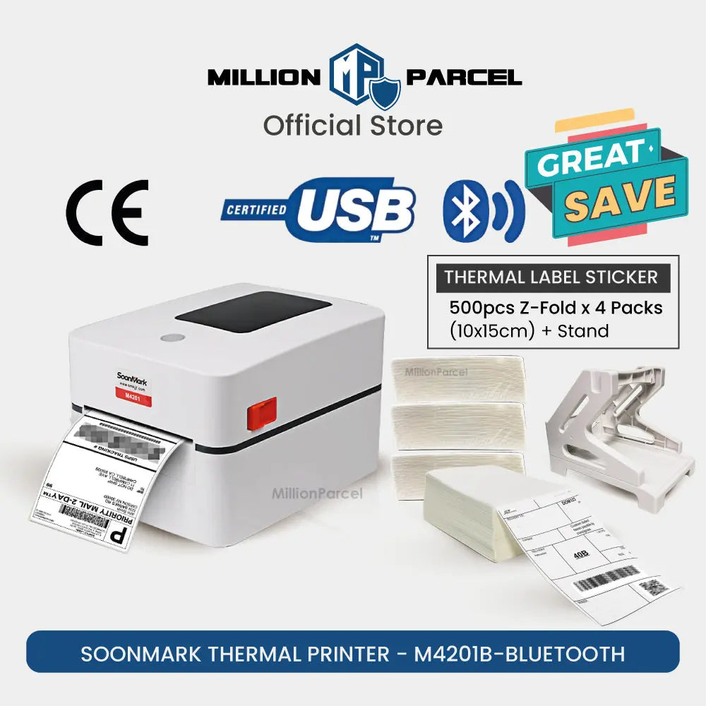 SoonMark Thermal Printer - MillionParcel