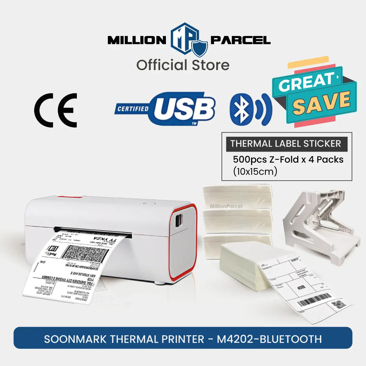 SoonMark Thermal Printer - MillionParcel