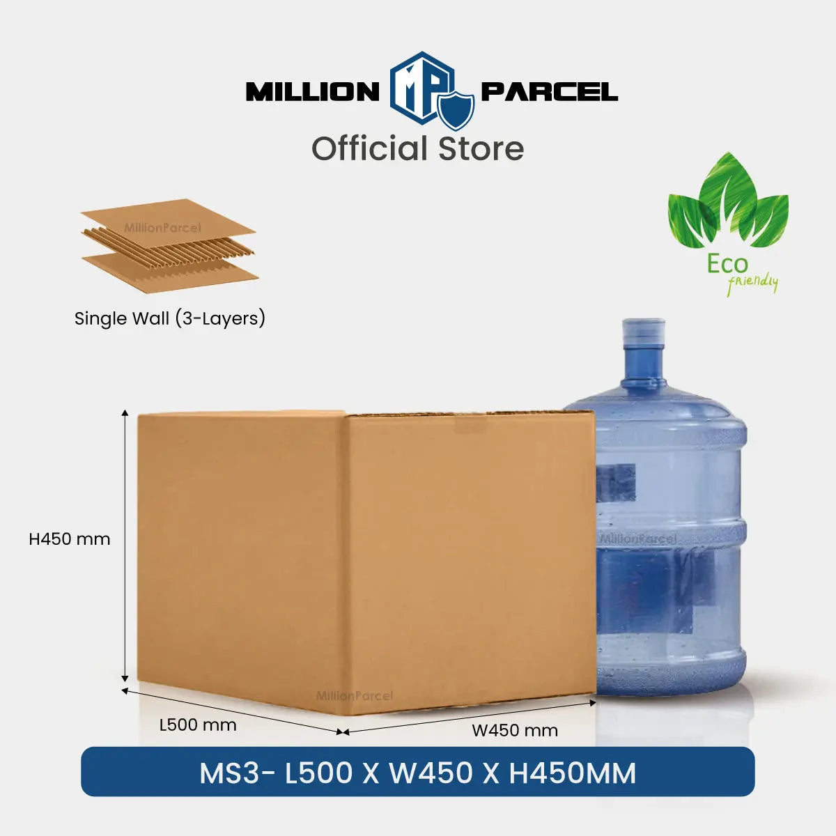 Carton Box - M series | Prefect for Moving House & Storage - MillionParcel