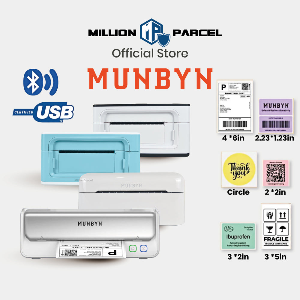 Label Sticker for Printing & Packaging Singapore | MillionParcel