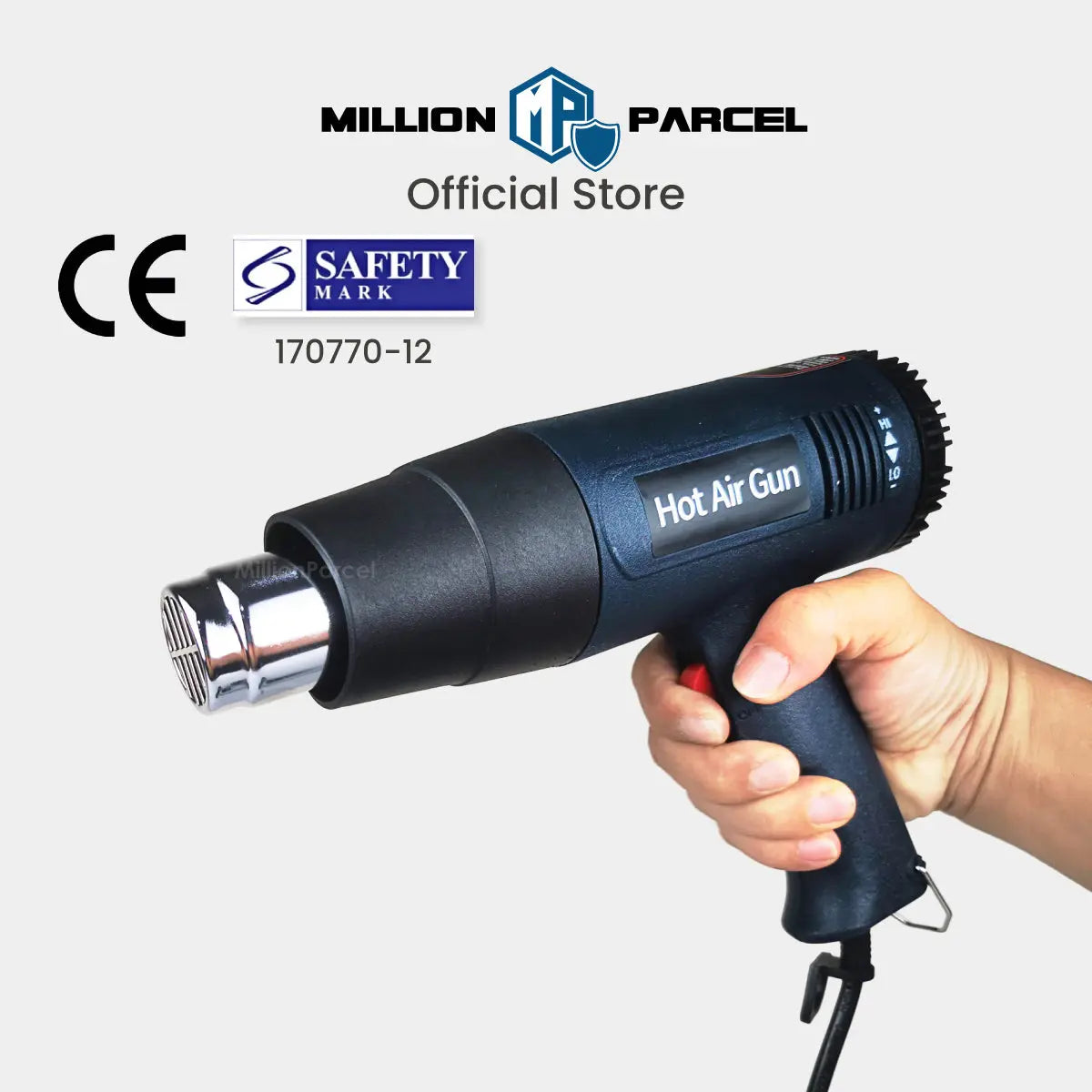 Smart Hot Air Gun | Adjustable Heat Air Machine 2000W - MillionParcel