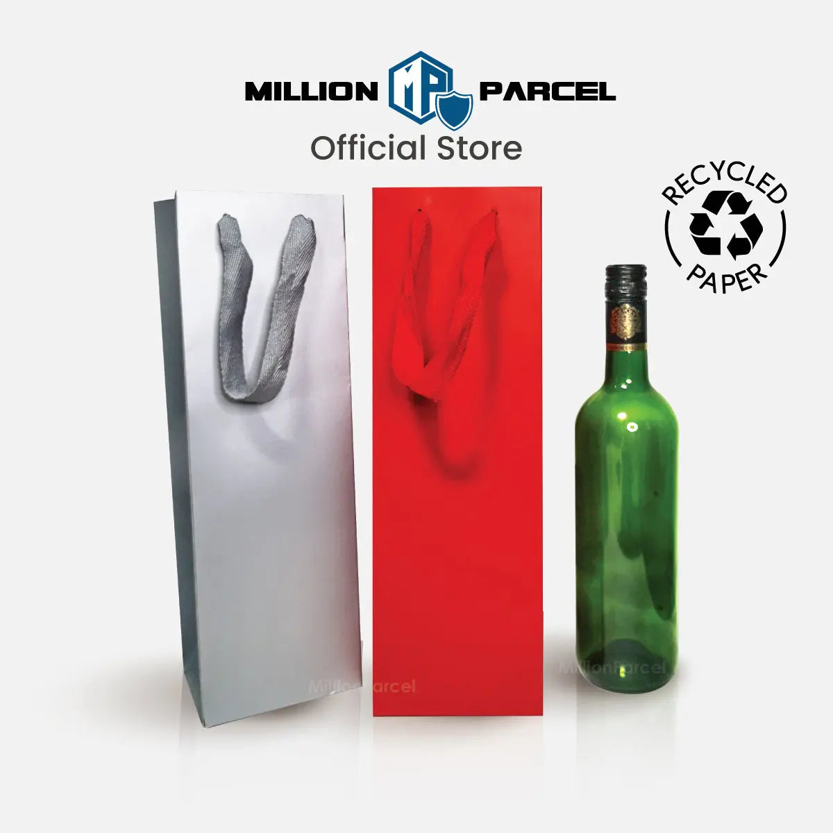 Premium Wine Paper Bag | Wine Gift Bag - MillionParcel