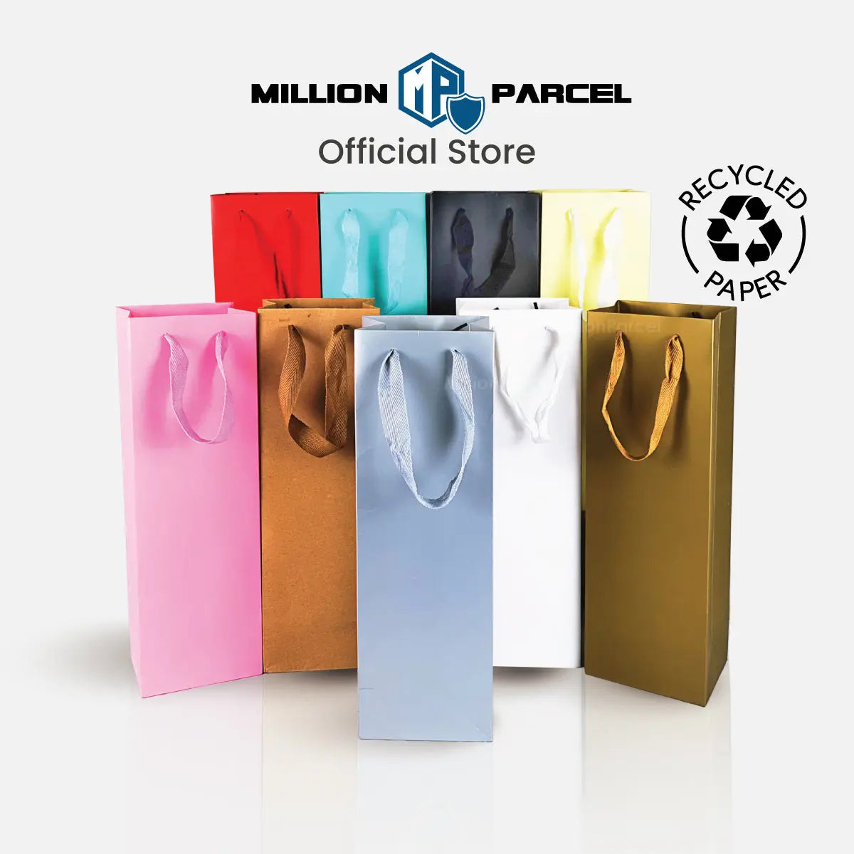 Premium Wine Paper Bag | Wine Gift Bag - MillionParcel