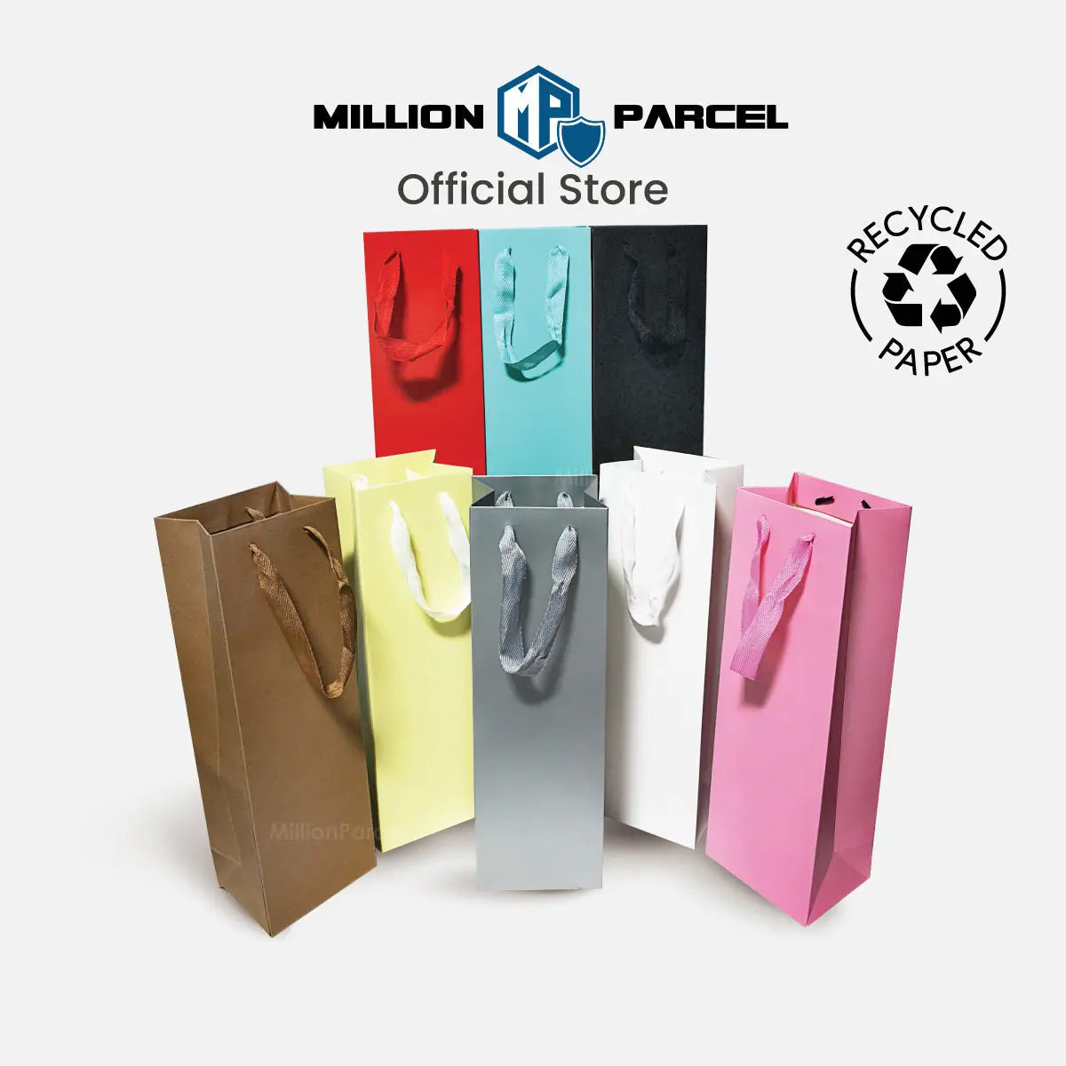 Premium Wine Paper Bag | Wine Gift Bag - MillionParcel
