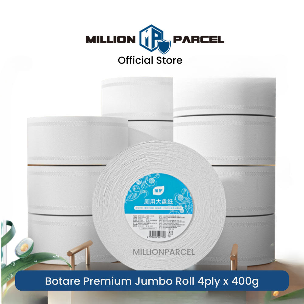 Botare Premium Jumbo Toilet Paper Roll 4ply x 400g