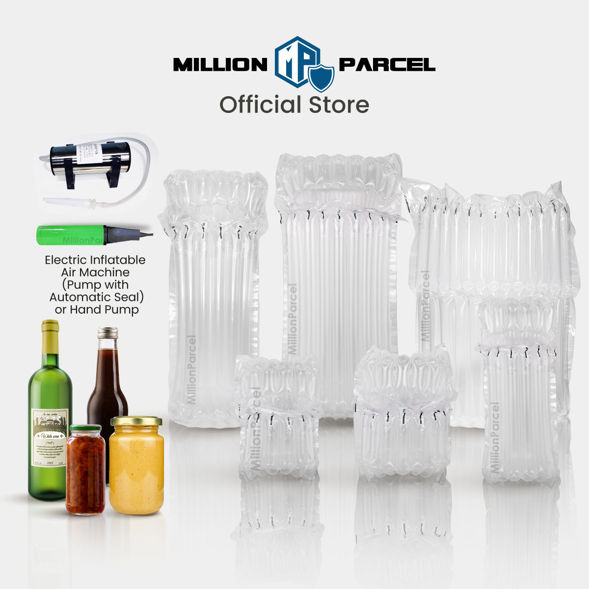 Inflatable Air Column Roll & Bag - Fragile Shipment Protection