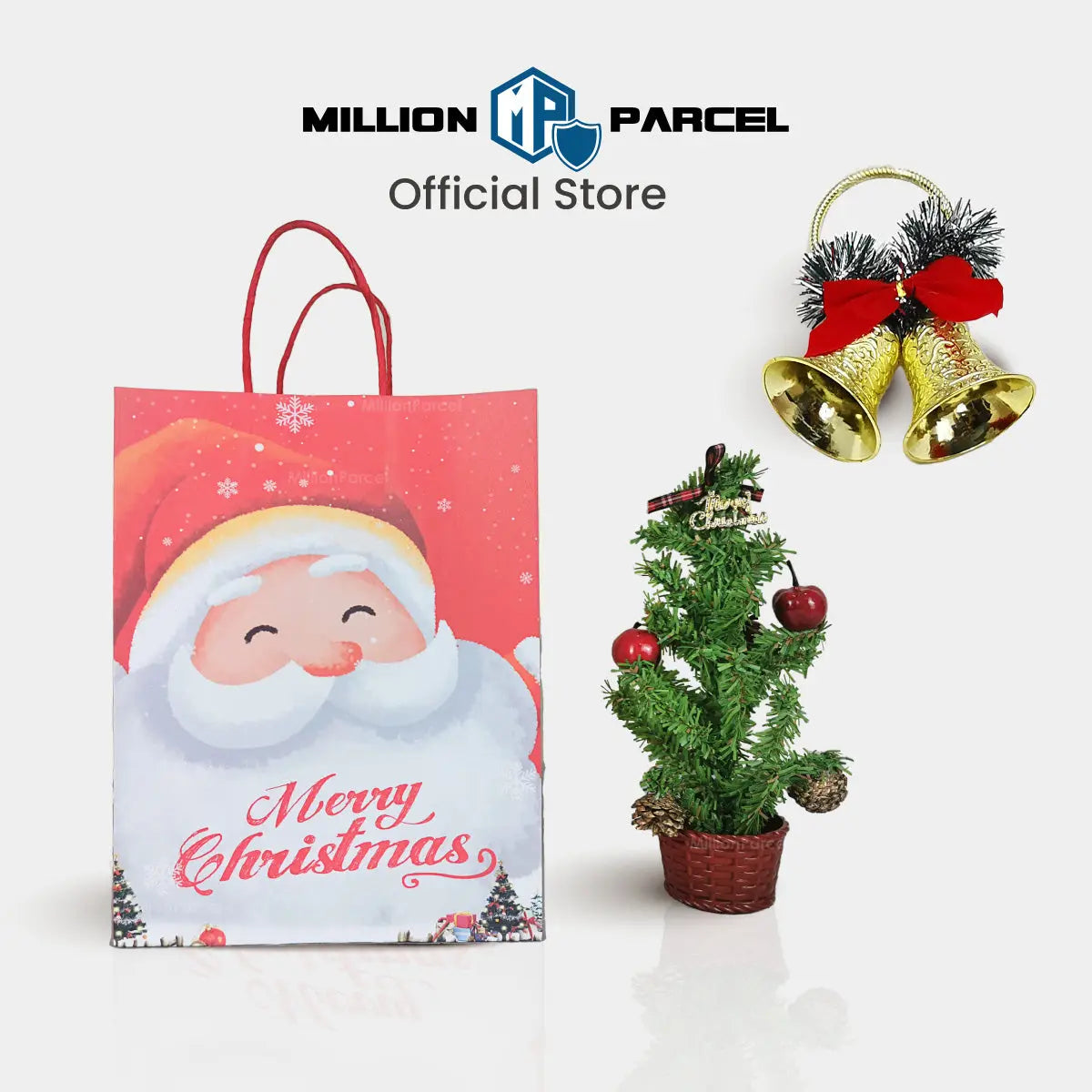 Christmas Paper Bag | Christmas Gift Bag - MillionParcel