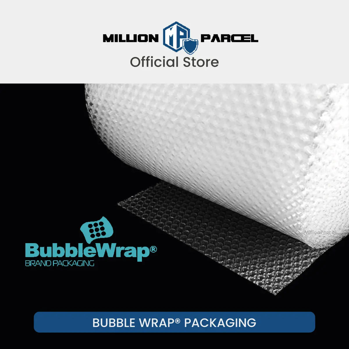 BUBBLE WRAP® Brand Protective Packaging (Big Bubble Roll) - MillionParcel