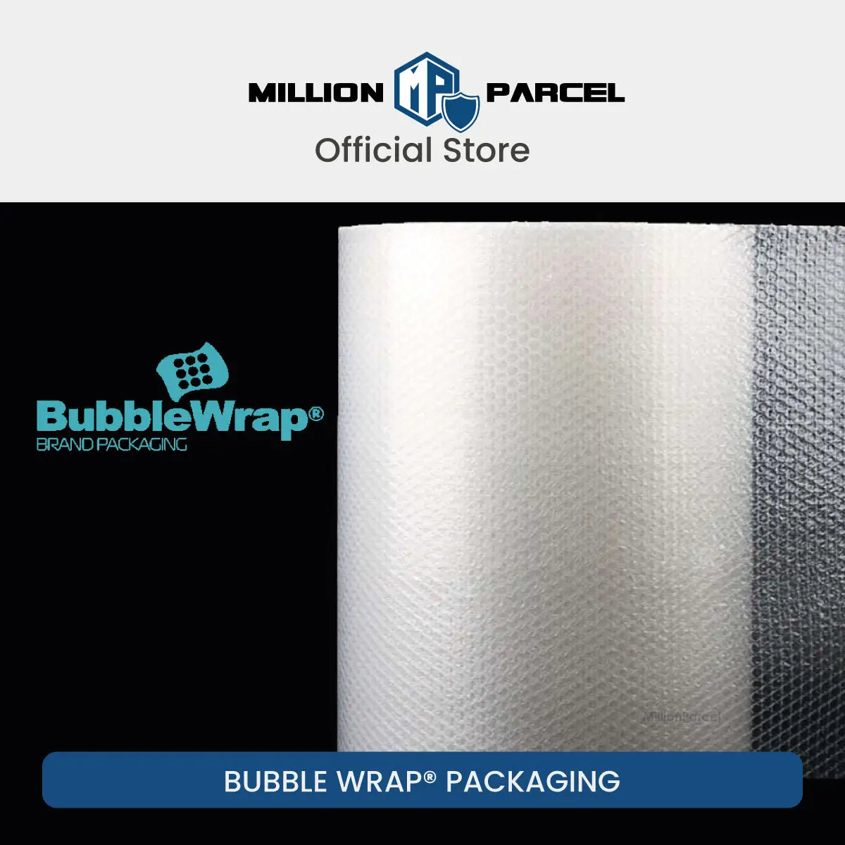 BUBBLE WRAP® Brand Protective Packaging (Big Bubble Roll) - MillionParcel