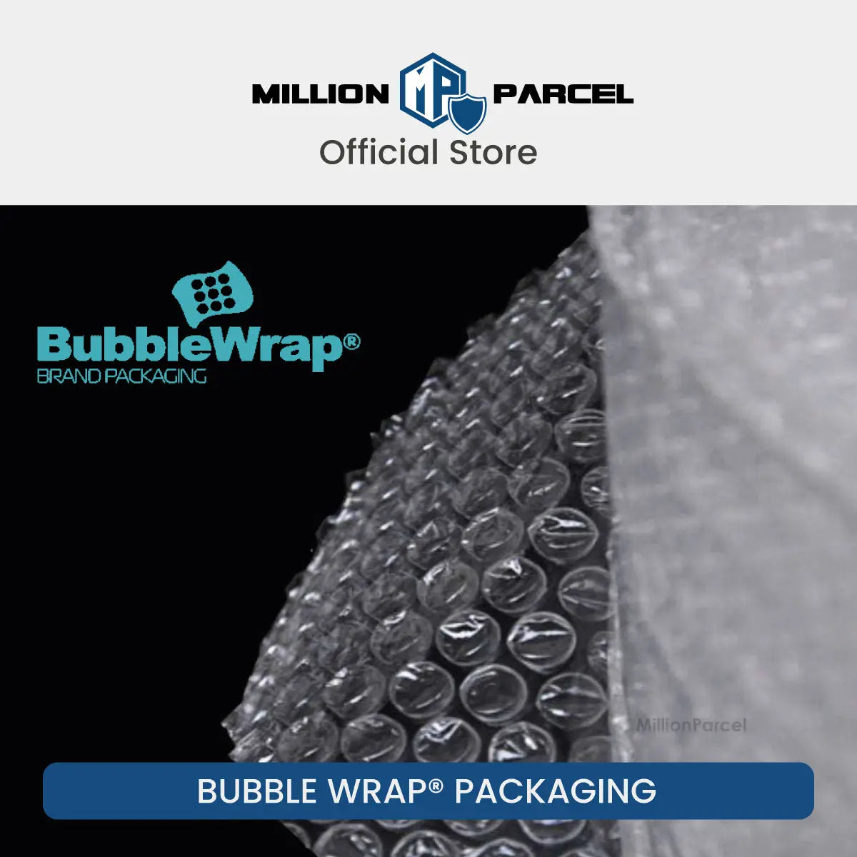 BUBBLE WRAP® Brand Protective Packaging (Big Bubble Roll) - MillionParcel