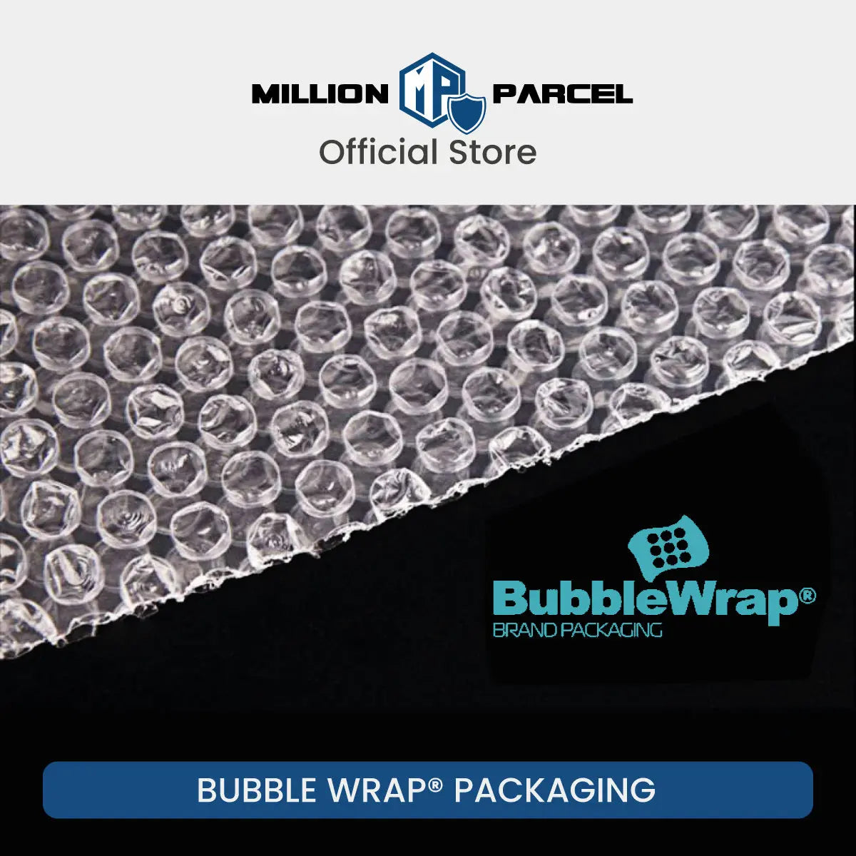 BUBBLE WRAP® Brand Protective Packaging (Big Bubble Roll) - MillionParcel