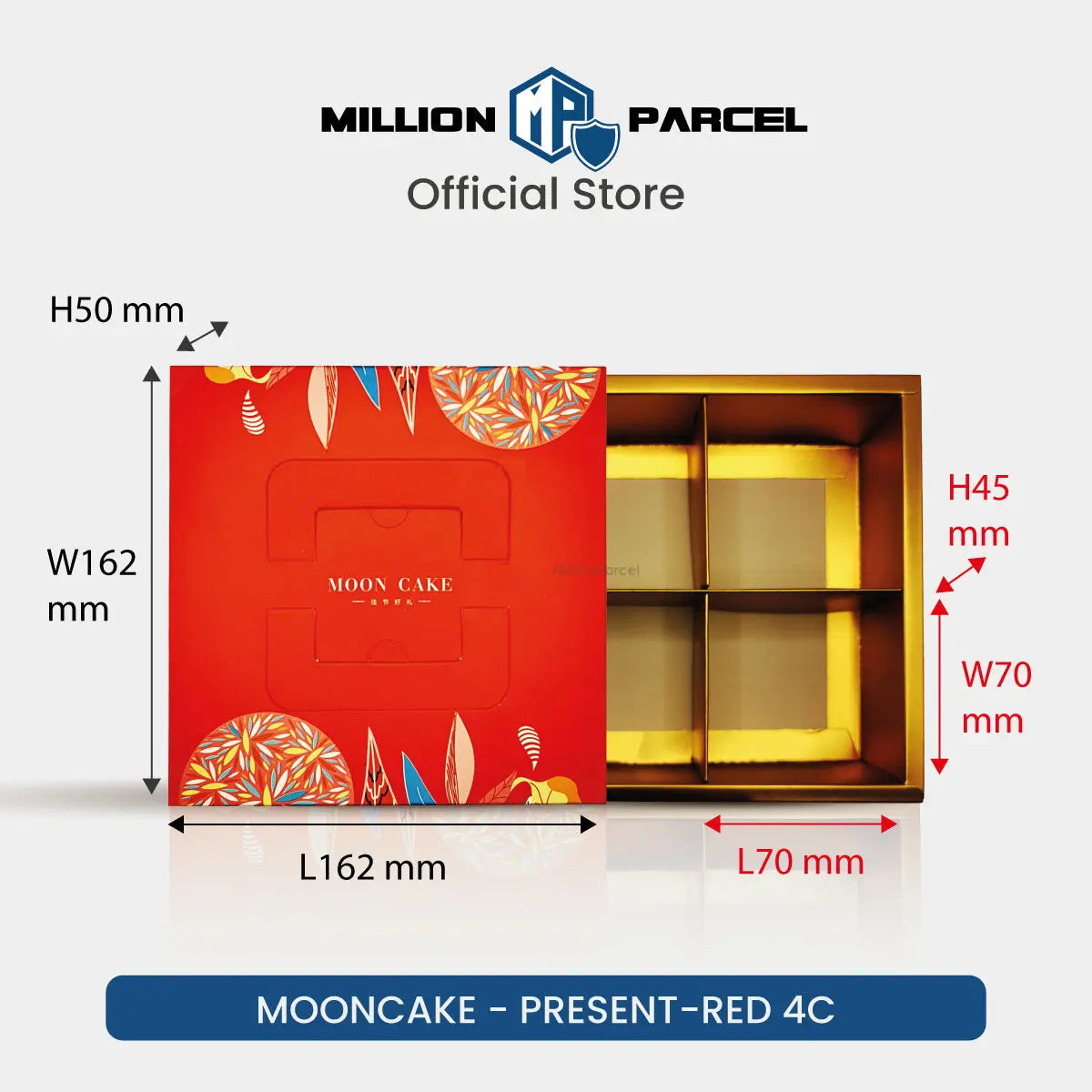 Moon Cake Box / Mooncake Boxes - MillionParcel