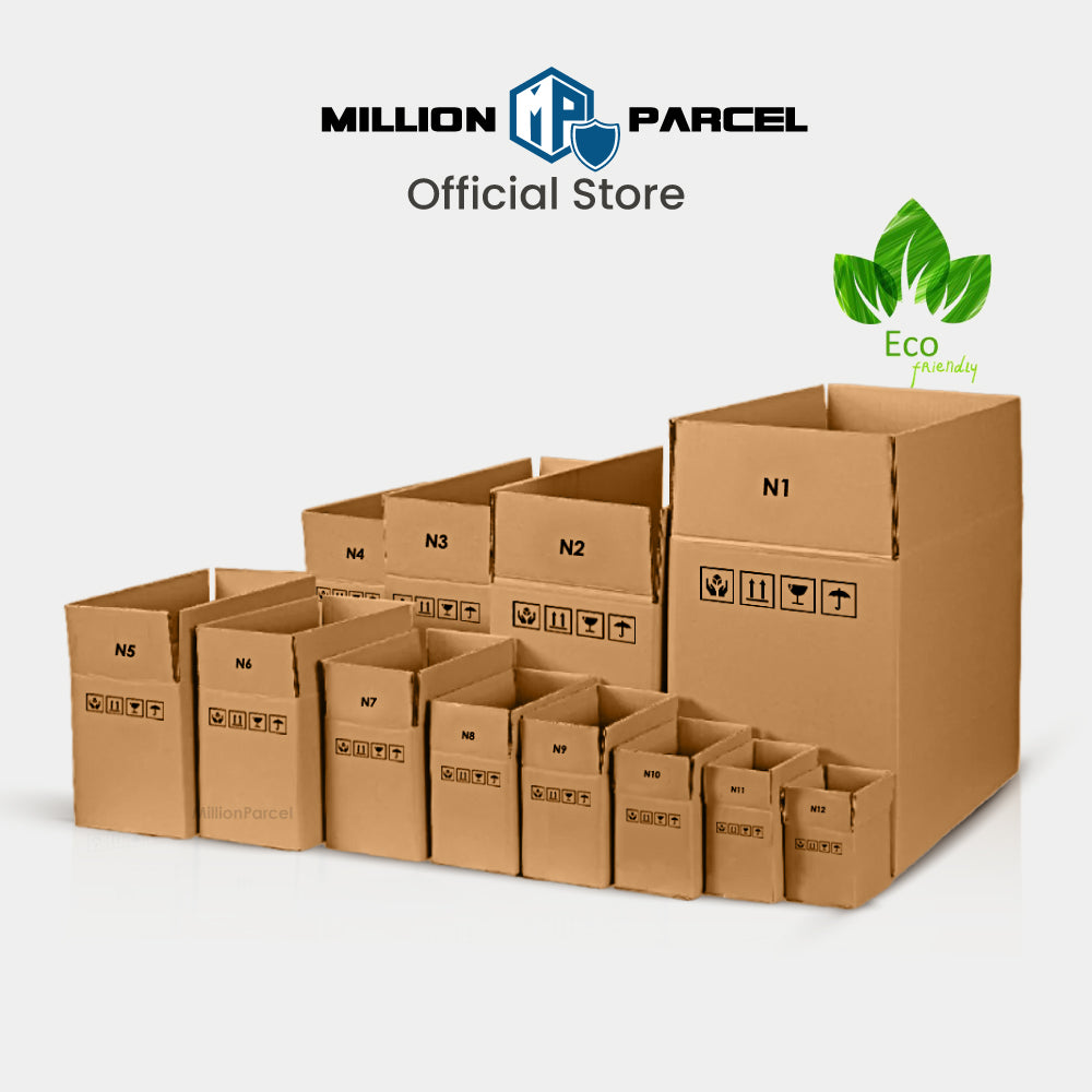 Carton Box - N Series | Most Popular Size in Singapore - MillionParcel