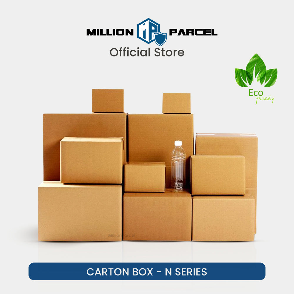 Carton Box - N Series | Most Popular Size in Singapore - MillionParcel