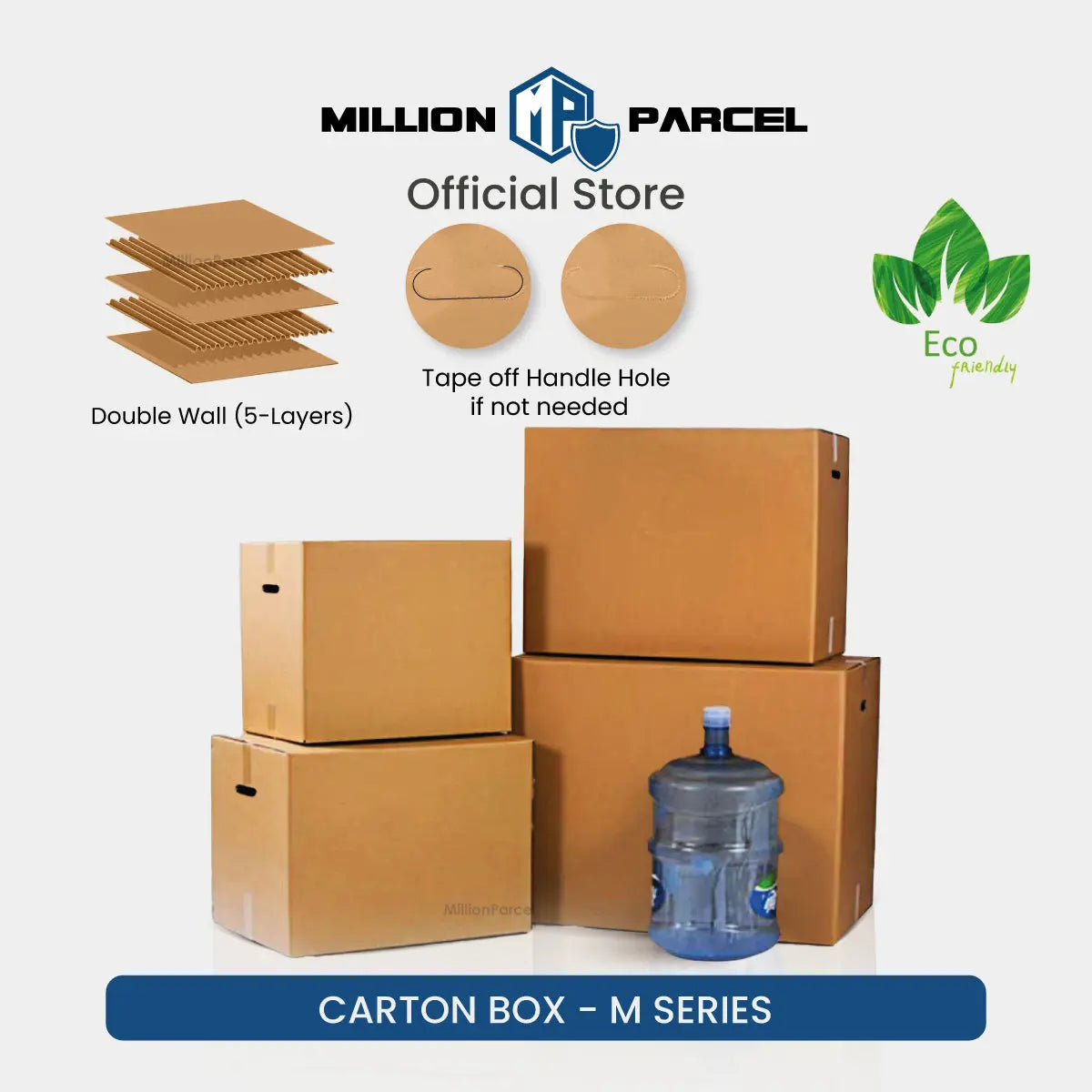 Carton Box - M series | Prefect for Moving House & Storage - MillionParcel