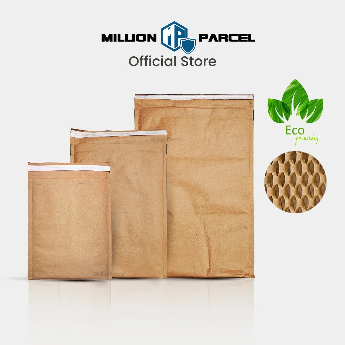 Honeycomb Paper Envelope | Replace bubble wrap envelope - MillionParcel