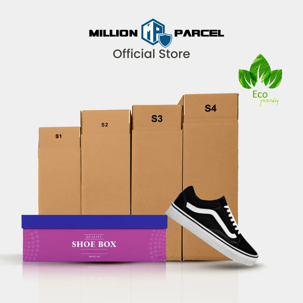 Carton Box - S Series | Prefect for Shoes Packing - MillionParcel