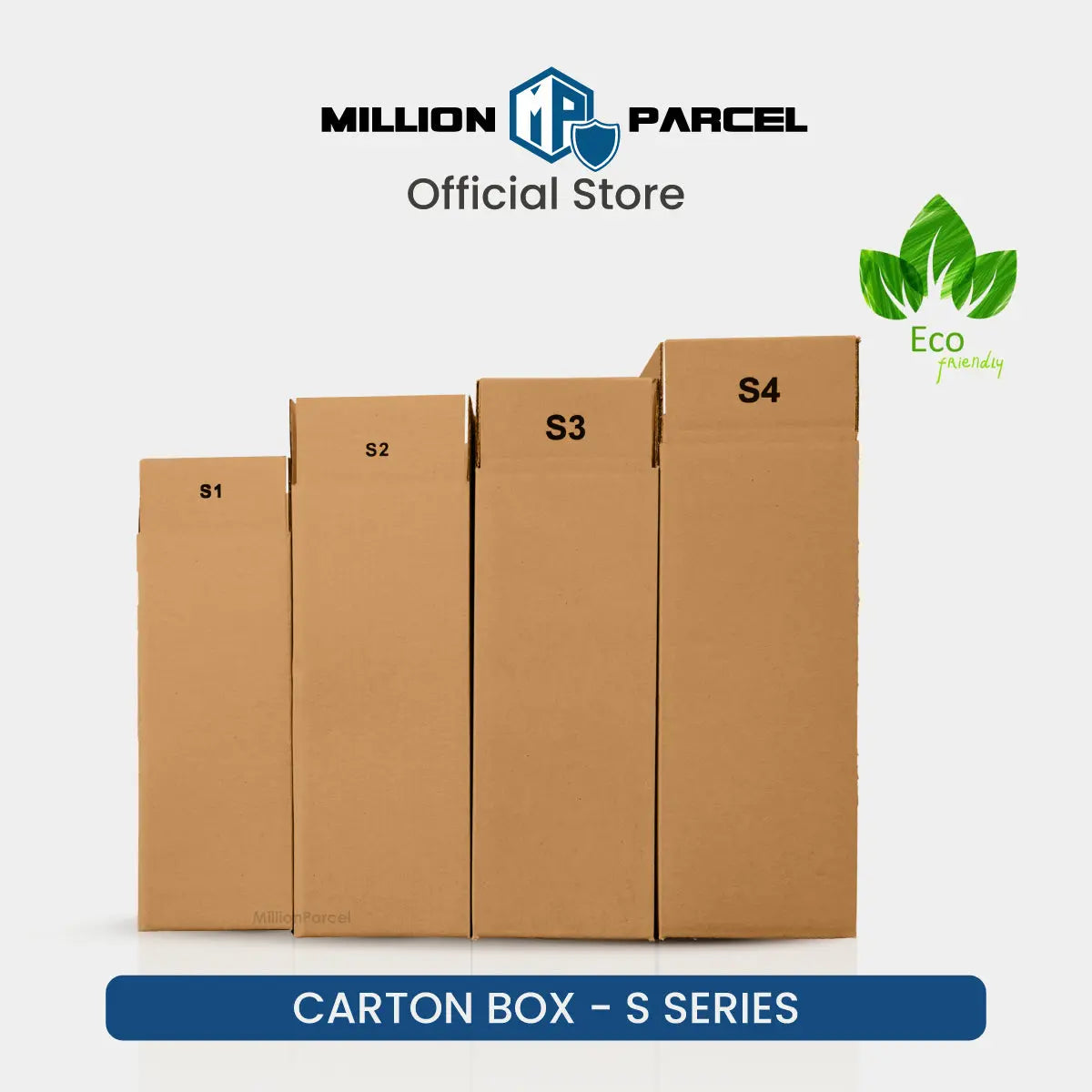 Carton Box - S Series | Prefect for Shoes Packing - MillionParcel