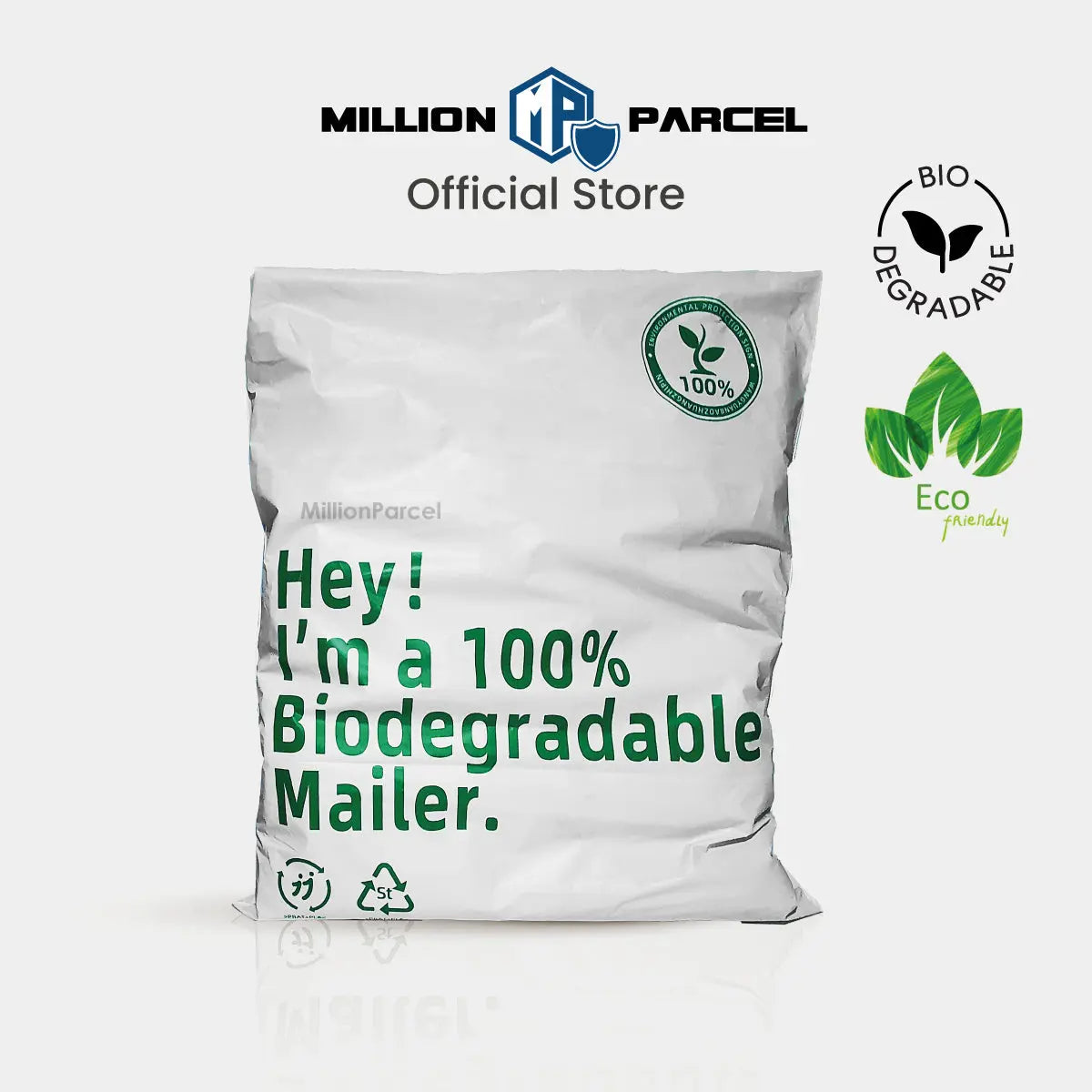 Bio-Degradable Polymailer | Eco-Friendly - MillionParcel