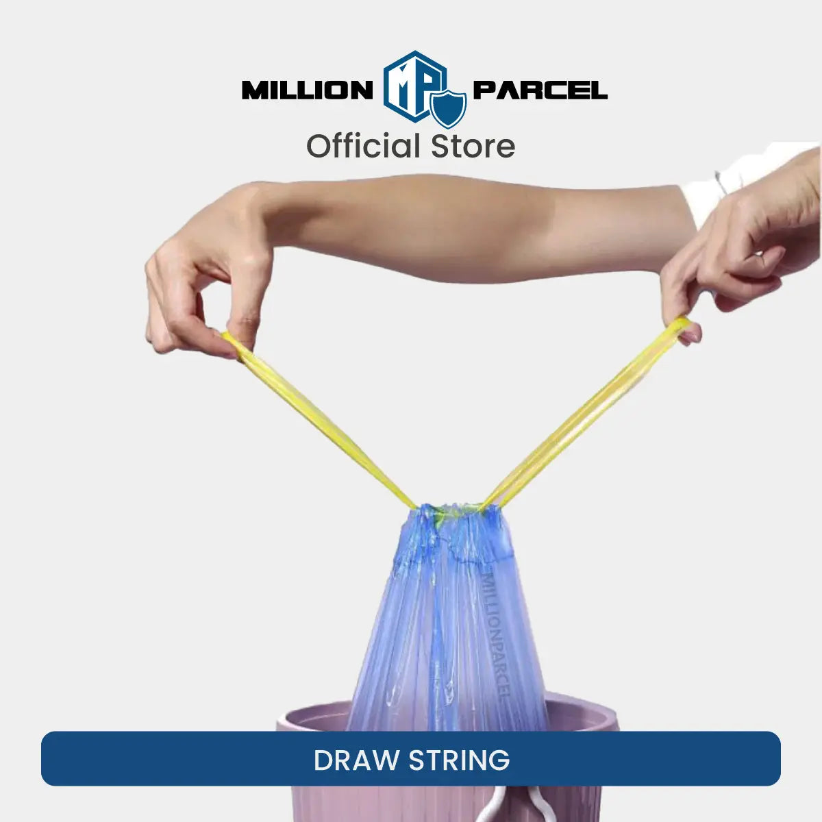 Draw String Rubbish Bag | Trash Bag - MillionParcel