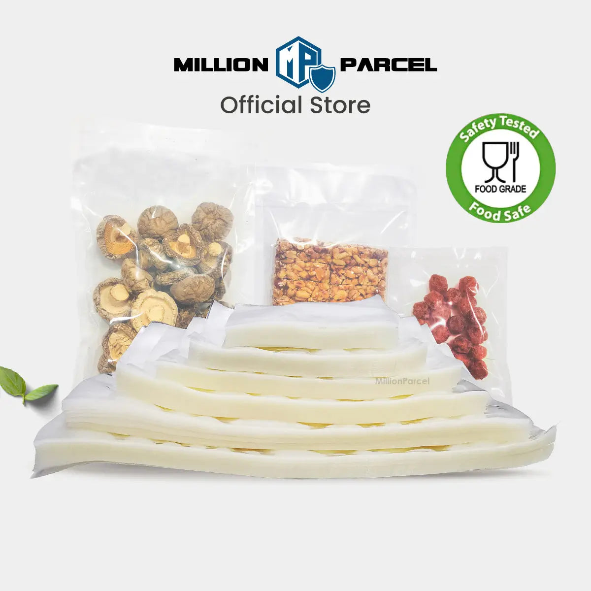 Glossy Sealer Bags | Food Plastic Bag - MillionParcel