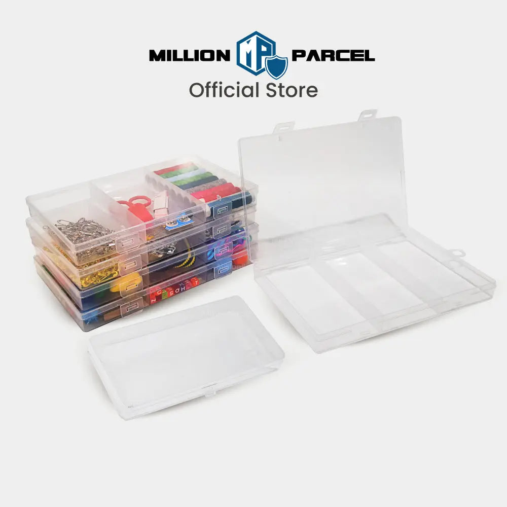 Transparent Plastic Storage Box - MillionParcel