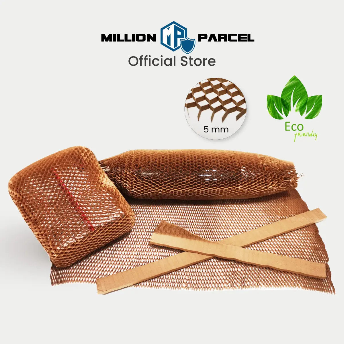 Thick 3D Honeycomb Paper Sheet - 5mm - MillionParcel