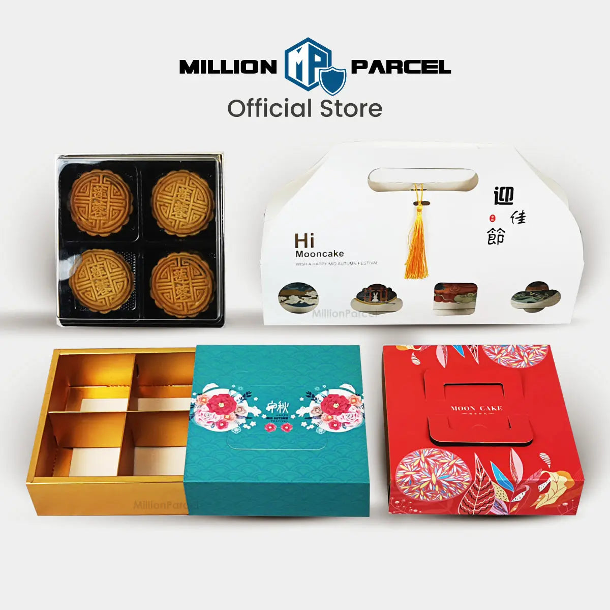 Moon Cake Box / Mooncake Boxes - MillionParcel