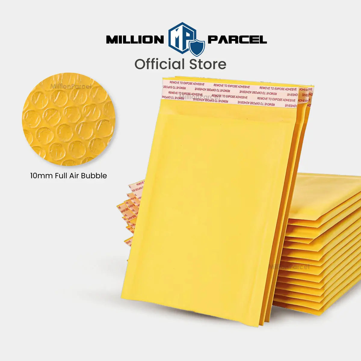 Kraft Paper Bubble Mailer | Bubble Envelope | Padded Envelope - MillionParcel