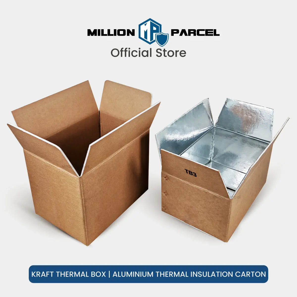 Thermal Insulation Carton Box | Aluminum Foil Box | Thermal Box - MillionParcel