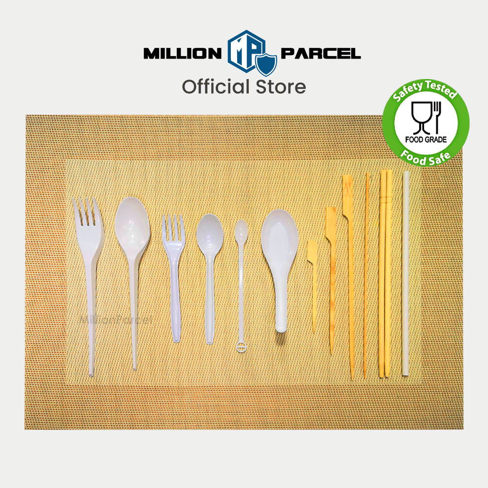 Premium Disposable Tableware | Disposable Cutlery - Plates, Cup, Bowl, Spoons, Forks, Straw, Stirrer, Chopsticks