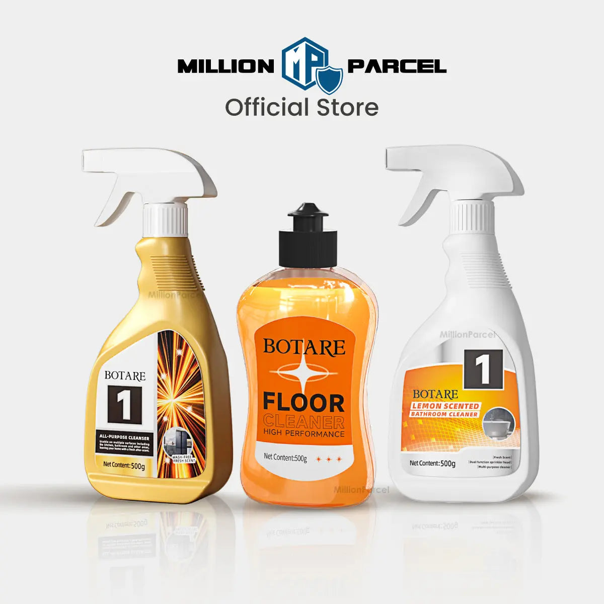 Botare Floor Cleaner | All purpose Cleaner | Lemon Scented Bathroom Cleaner - MillionParcel