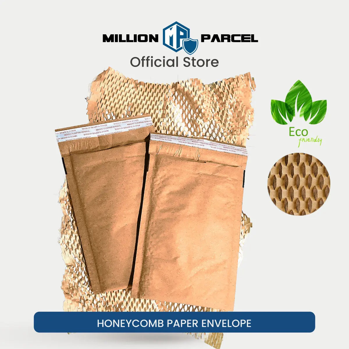 Honeycomb Paper Envelope | Replace bubble wrap envelope - MillionParcel