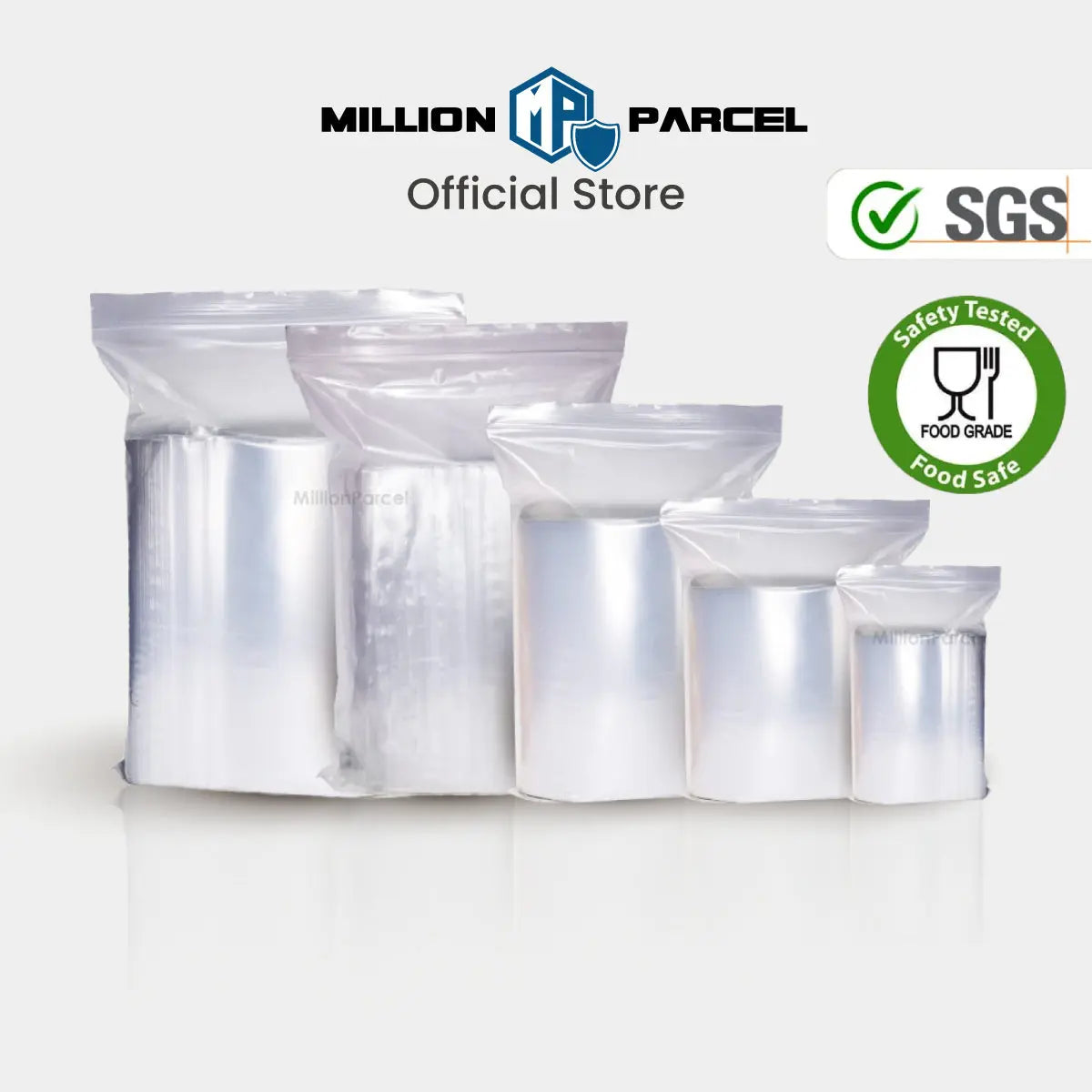 Transparent Self Sealing Zipper Bag | Ziplock Bag - MillionParcel