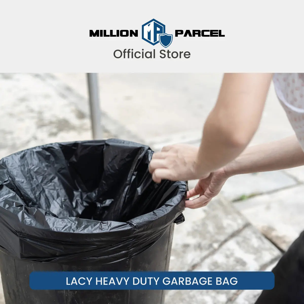 LACY'S Heavy Duty Garbage Bag - MillionParcel