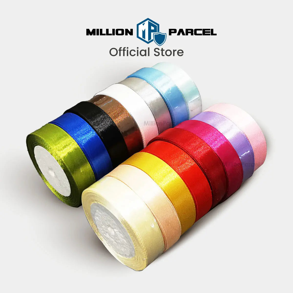 Satin ribbon 2cm x 22m | Gift Ribbon - MillionParcel