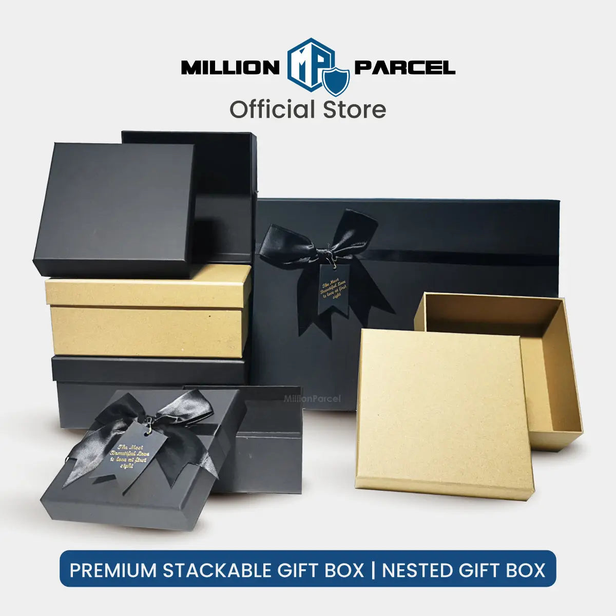 Premium Stackable Gift Box | Nested gift box - MillionParcel