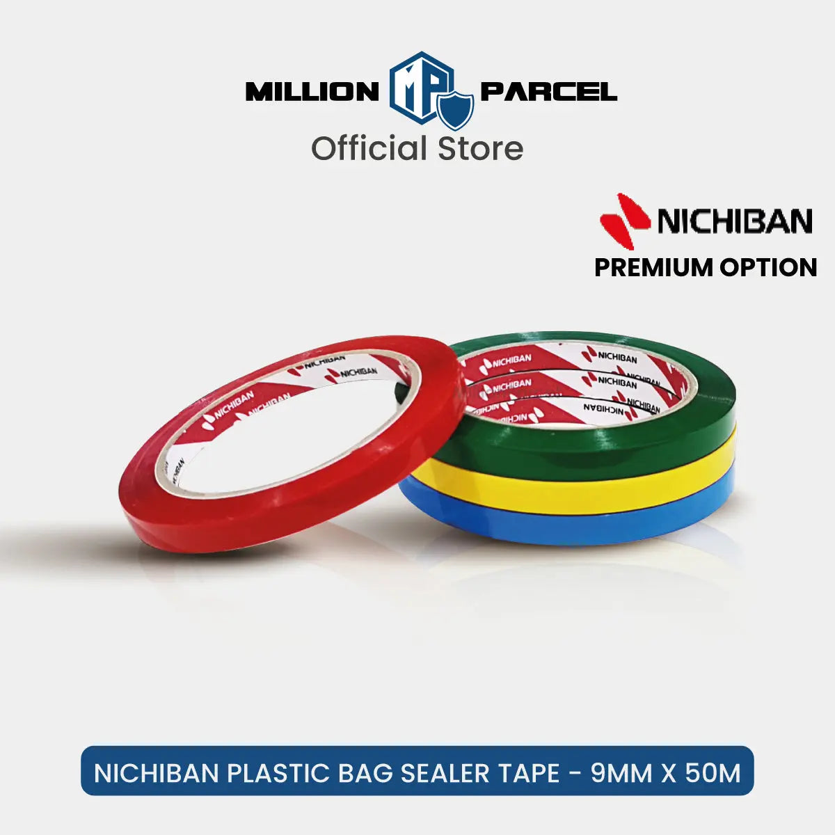 NICHIBAN Plastic Bag Sealer Tape | Bakery Tape - MillionParcel