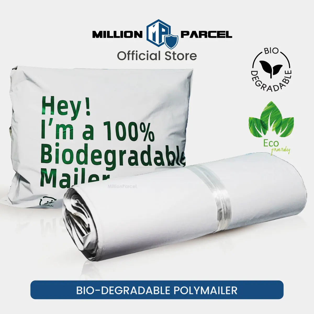 Bio-Degradable Polymailer | Eco-Friendly - MillionParcel