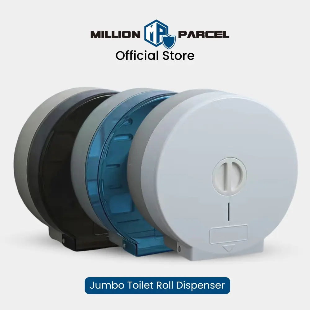 Keyless Jumbo Toilet Roll Dispenser | Tissue Towel Dispenser - MillionParcel