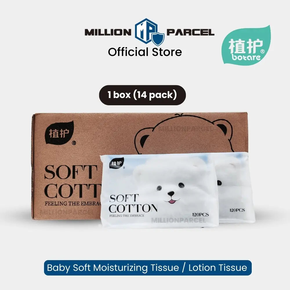 Botare Soft Moisturizing Tissue Paper 3ply x 40 sheet | Lotion Tissue - MillionParcel