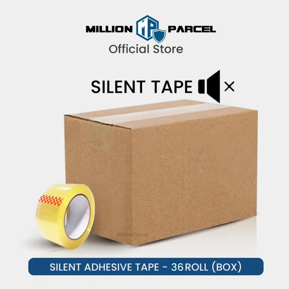 Silent Adhesive Tape 4.8cm x 100m - MillionParcel