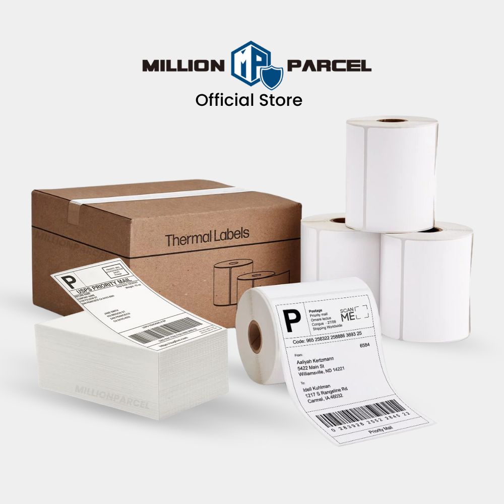 Thermal Printer Label Paper - MillionParcel