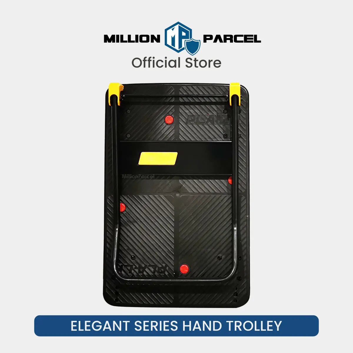 Silent Elegant Black Series Hand Trolley | Heavy Duty Trolley 150kg/300kg - MillionParcel