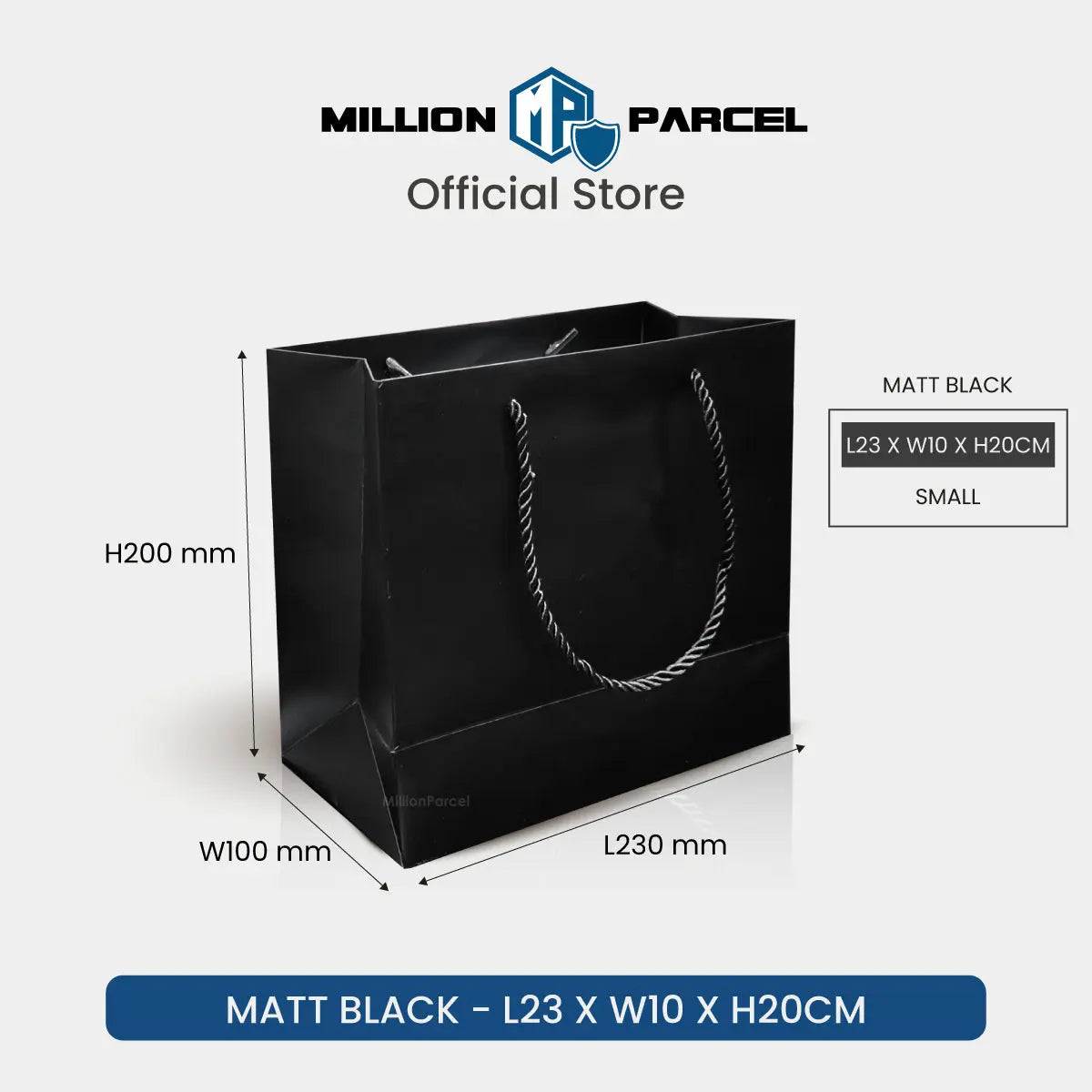 Premium Kraft Paper Bags - MillionParcel