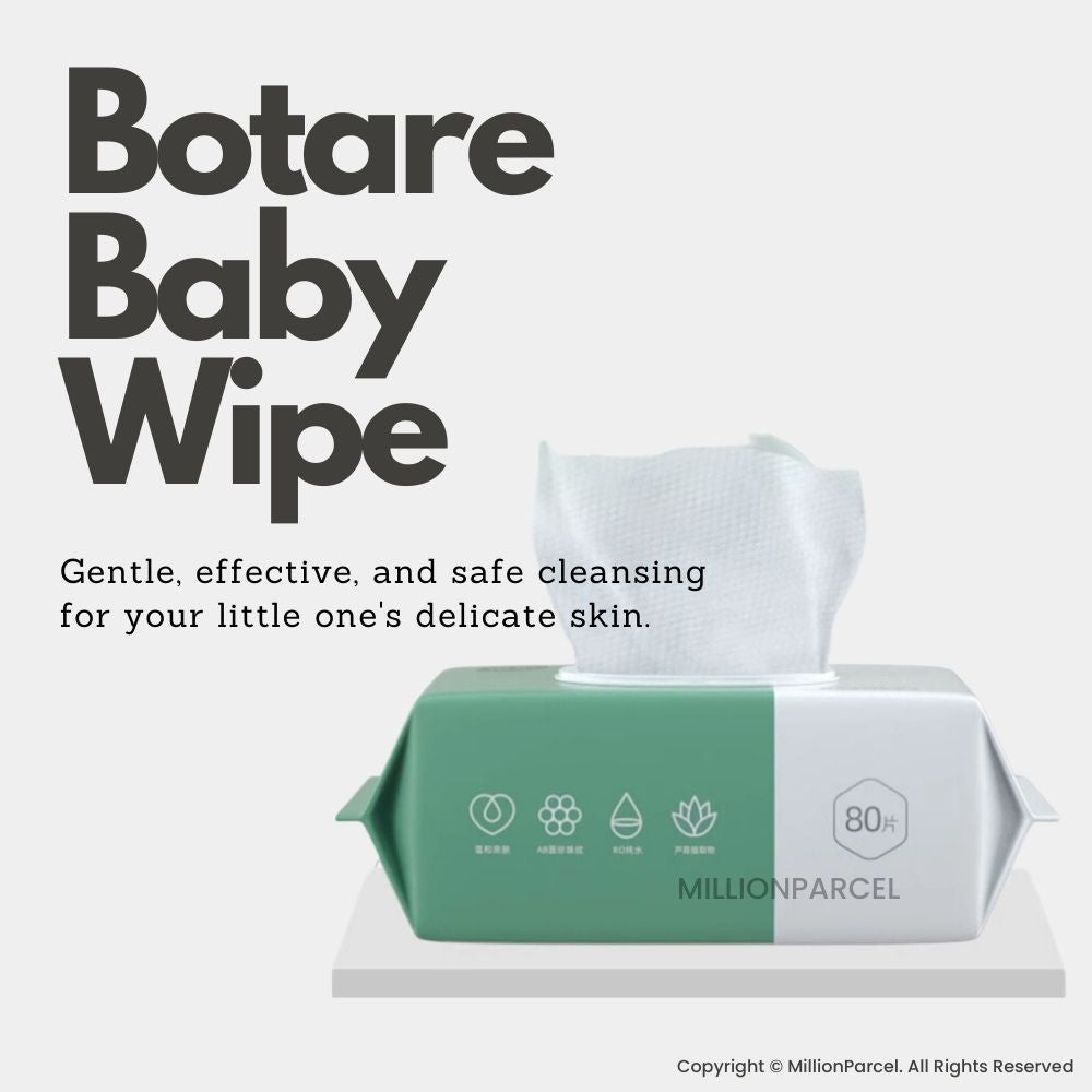 Botare Baby Wipes | Penjagaan Lembut untuk Kulit Bayi Anda