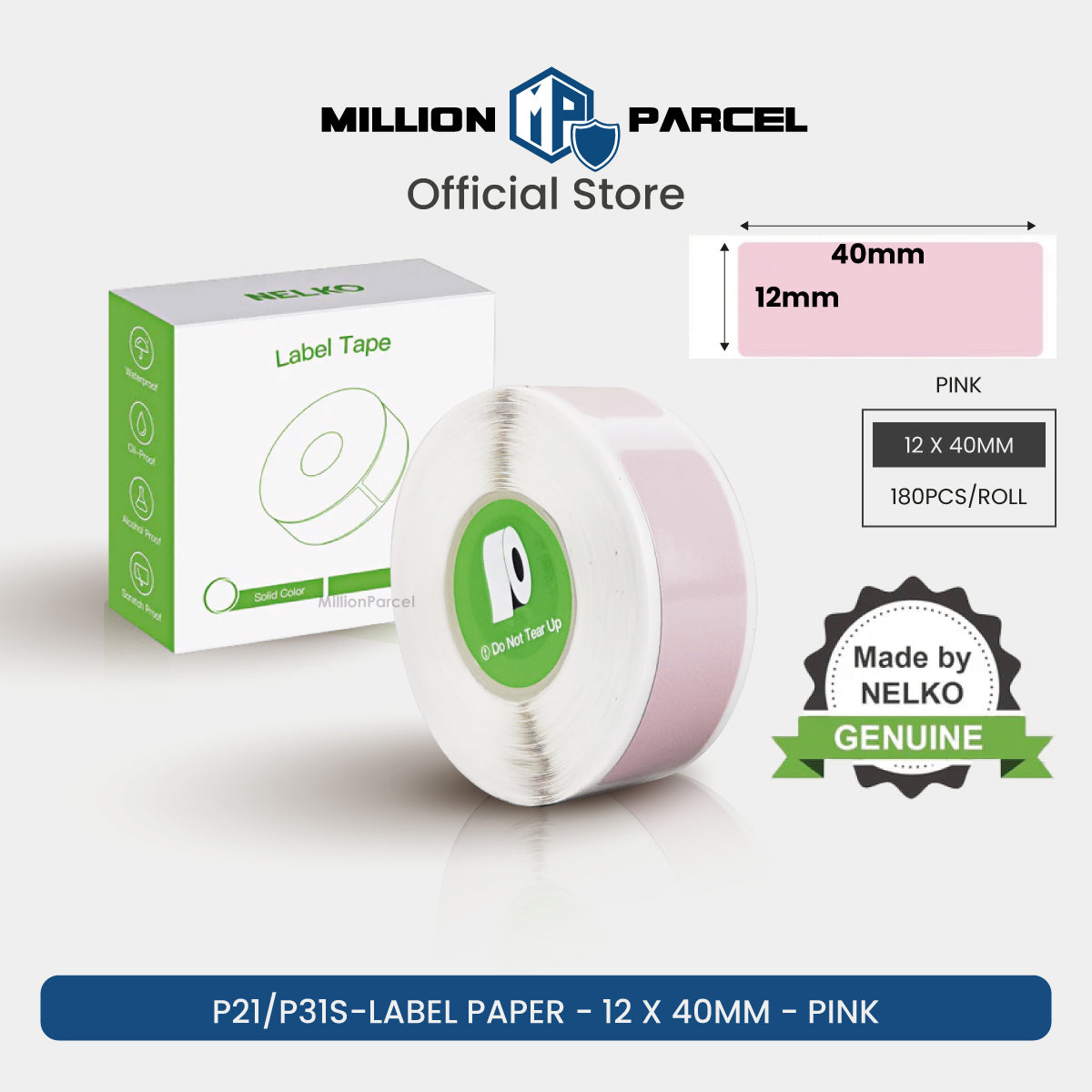 NELKO Paper Sticker | Label Sticker | Custom Sticker - MillionParcel