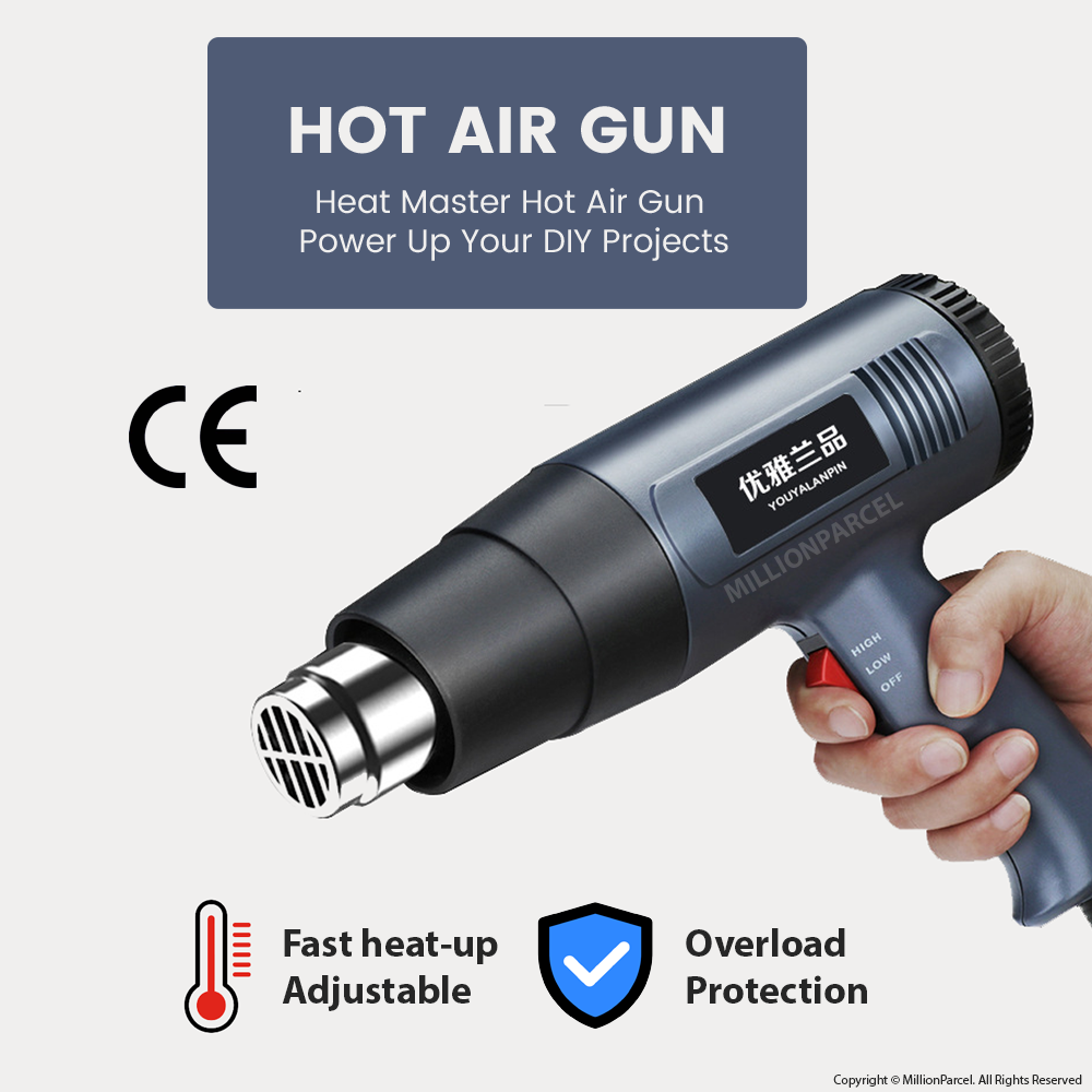 Smart Hot Air Gun | Adjustable Heat Air Machine 2000W